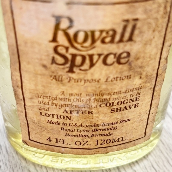 Vintage ROYALL SPYCE by Royall Fragrances Bottle Small Amount Of Product USA - Picture 3 of 9